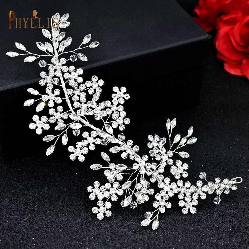 Wedding Bridal Styling Barrette Letter Headband Rhinestone Crystal Headpiece Wedding Accessories For Women Pageant Crowns  Cubic Zirconia Luxury Wedding Hair Accessories Hair Headdress For Women