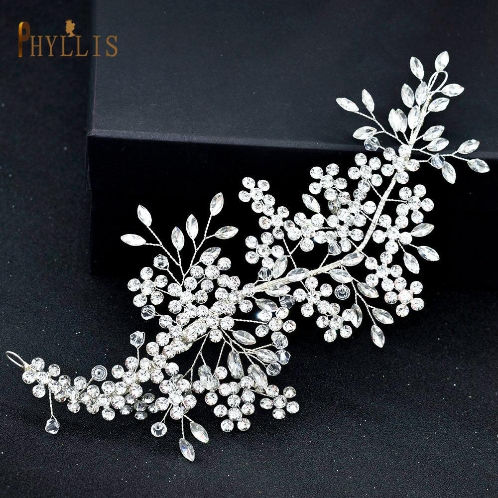 Wedding Bridal Styling Barrette Letter Headband Rhinestone Crystal Headpiece Wedding Accessories For Women Pageant Crowns  Cubic Zirconia Luxury Wedding Hair Accessories Hair Headdress For Women