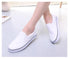 White Couple Canvas Women Espadrilles Shoes Womens Flats Women Running Breathable White Casual Slip On Flats Comfortable Walking Casual Simple Espadrilles