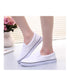 White Couple Canvas Women Espadrilles Shoes Womens Flats Women Running Breathable White Casual Slip On Flats Comfortable Walking Casual Simple Espadrilles