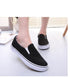 White Couple Canvas Women Espadrilles Shoes Womens Flats Women Running Breathable White Casual Slip On Flats Comfortable Walking Casual Simple Espadrilles