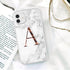 White Elegant Marble Texture Phone Cover For iPhone 12 Mini 11 Pro Max 7 8 7Plus Soft Silicone Back Case Ultra Slim Shockproof Protective for Women