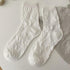 White Lace Socks Women Heart Bowknot Cotton Socks Femme Sweet Socks Ankle Socks Dress Socks For Women