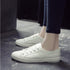 White Summer Womens Sneakers Trainers White Leather Canvas Shoes Tenis Classic Casual Cotton Slip On Canvas Comfortable Walking Flats Sneakers - STEVVEX Shoes - 104, Canvas Flat Sneakers, Canvas Shoes, Canvas Womens Sneakers, Classic Womens Sneakers, Fashion Sneakers, Modern Womens Sneakers, Shoes, Sneakers, Soft Women Sneakers, Walking Casual Shoes, Walking Sneakers, White Womens Sneakers, Women sneakers, Women's Sport Sneakers, Womens Casual Flat Canvas Shoes - Stevvex.com