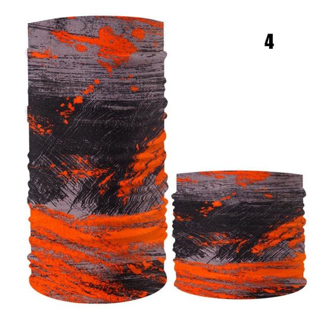 Windproof Head Scarves Neck Warmer Cycling Camping Hiking Men Women Fashion Magic Scarves Turban Outdoor Headband Bandanas Washable Cloth Bandanas Women Men Neck Gaiter Cover Turban Multipurpose Balaclava Elastic UV Face Shields for Women