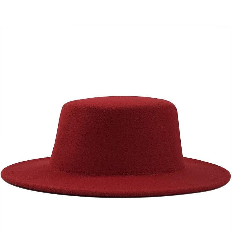 Winter Autumn Woolen Women Men Fedora Hats Fashionable Women Classic Wide Brim Fedora Hat Adjustable Big Fedoras Hat Luxury Brim Fedora Hat Summer Men Classic Hat