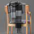 Winter Fashion Outdoor Plaid Soft Scarf Unisex Shawl Scarfs Warm Lightweight Wrap Muffler Elegant Cashmere Hijab Stylish Scarf Tassels For Women Men 185*35cm