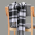 Winter Fashion Outdoor Plaid Soft Scarf Unisex Shawl Scarfs Warm Lightweight Wrap Muffler Elegant Cashmere Hijab Stylish Scarf Tassels For Women Men 185*35cm