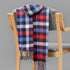 Winter Fashion Outdoor Plaid Soft Scarf Unisex Shawl Scarfs Warm Lightweight Wrap Muffler Elegant Cashmere Hijab Stylish Scarf Tassels For Women Men 185*35cm