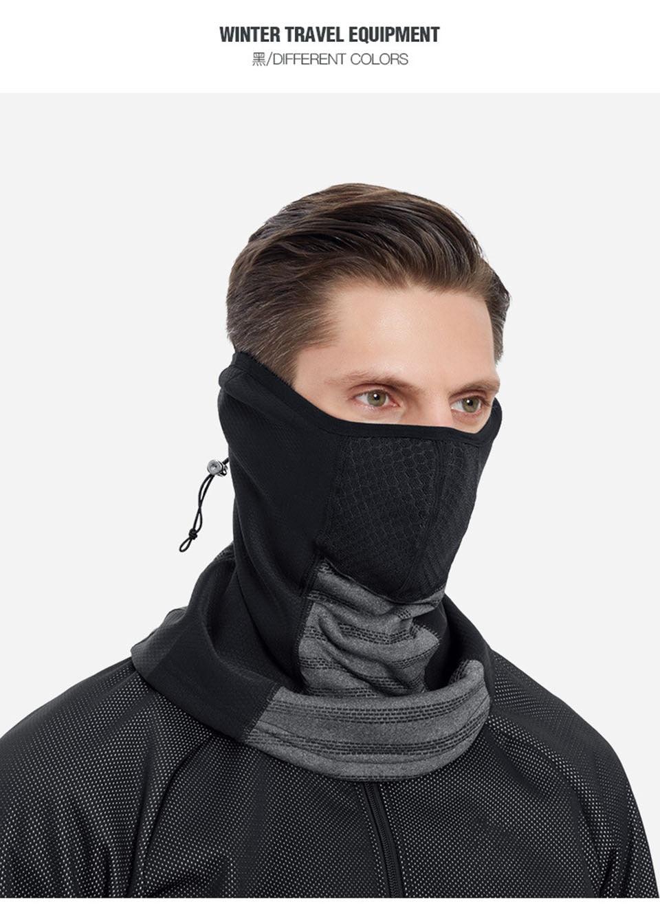 Winter Fishing Warm Mask Outdoor Sport Bandana Scarf Fishing Cycling Hiking Face Cover Neck Balaclava Neck Gaiter Warmer Face Mask Gaiter Bike Half Mask Cold Weather Half Balaclava Outdoor Sports Mask Tactical Neck Warmer for Men & Women