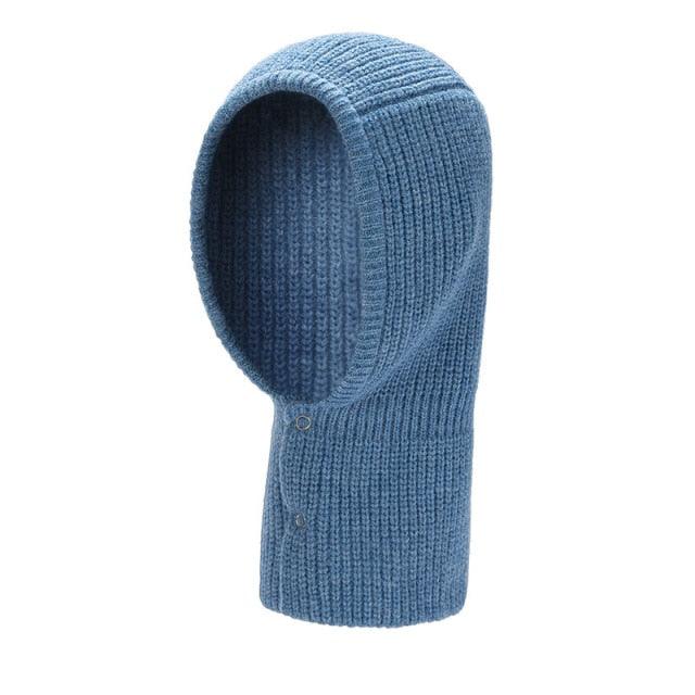 Winter Hat Skullies Beanies Hats Men Women Scarf Warm Breathable Hood Knitted Hat Caps Balaclava Mask Gorras Bonnet Knitted Hat Face Hooded Cowl Neckerchief with Drawstring Soft Balaclava Pullover Knitted Beanie for Adults Men Women Ski Caps