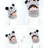 Winter Hat Warm Winter Fashion Adult Kids Winter Fuzzy Plush Balaclava Hat Cartoon Panda Rabbit Windproof Full Cover Earflap Hood Cap Neck Warmer Scarf Fleece Balaclava Hood Ski Mask Cold Weather Face Mask Neck Warmer Winter Nose Warmer