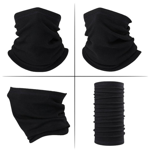 Winter Neck Warmer Gaiter Bandana Mask Tube Scarf Fleece Half Face Cover Sports Thermal Ski Hunting Cycling Snowboard Men Women Mask Headwear Scarf Bandana Hood Half Breathable Dustproof Hang-Ear Cap Bike Headbands Face Cover