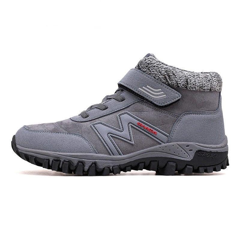 Winter Outdoor Casual Shoes Non-slip Warm Soft Cotton Shoes Mens Comfortable Snow Shoes Lightweight Low-Top Sneakers Non-Slip Wear-Resistant For Outdoor Walking Camping