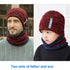 Winter Scarf Hat Set Outdoor Sport Warm Beanies Hat For Men Knitted Hats Bandana Hiking Camping Kid Neck Warmer Cap Neck Gaiter Winter Knitted Beanie Scarf Men Hat Neck Warmer Gaiter Face Cover Winter Beanie Hat Scarf Set Fleece Lined Skull Cap Winter Hat