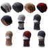 Winter Scarf Hat Set Outdoor Sport Warm Beanies Hat For Men Knitted Hats Bandana Hiking Camping Kid Neck Warmer Cap Neck Gaiter Winter Knitted Beanie Scarf Men Hat Neck Warmer Gaiter Face Cover Winter Beanie Hat Scarf Set Fleece Lined Skull Cap Winter Hat