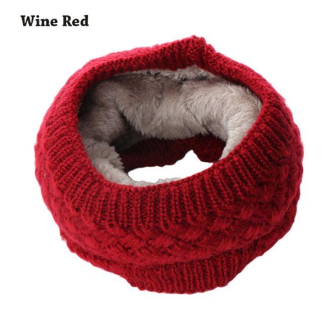 Winter Warm Brushed Knit Neck Warmer Wrap Lightweight Scarf Collar Neck Elegant Warmer Scarves Circle Go Out Wrap Cowl Loop Snood Shawl Outdoor Ski Climbing Scarf For Men Women