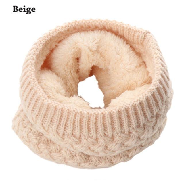 Winter Warm Brushed Knit Neck Warmer Wrap Lightweight Scarf Collar Neck Elegant Warmer Scarves Circle Go Out Wrap Cowl Loop Snood Shawl Outdoor Ski Climbing Scarf For Men Women