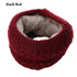 Winter Warm Brushed Knit Neck Warmer Wrap Lightweight Scarf Collar Neck Elegant Warmer Scarves Circle Go Out Wrap Cowl Loop Snood Shawl Outdoor Ski Climbing Scarf For Men Women