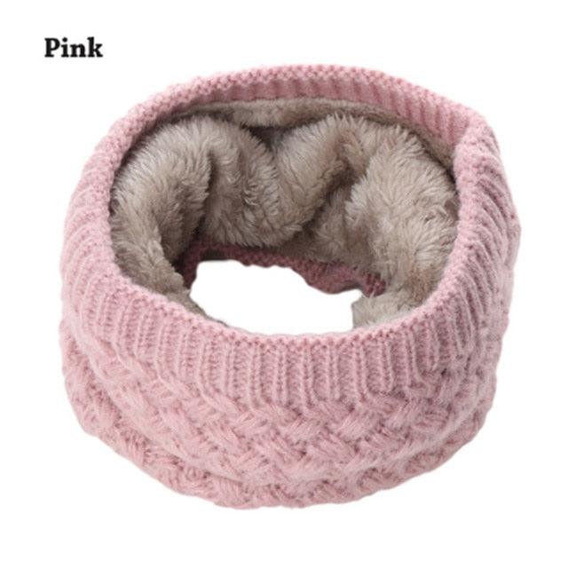 Winter Warm Brushed Knit Neck Warmer Wrap Lightweight Scarf Collar Neck Elegant Warmer Scarves Circle Go Out Wrap Cowl Loop Snood Shawl Outdoor Ski Climbing Scarf For Men Women