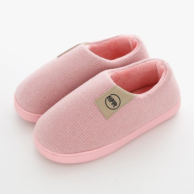 Winter Warm Shoes Woman Men Indoor Slippers Soft Plush Home Floor Slipper Anti-slip Womens Memory Foam House Slippers Indoor Lightweight Soft Cozy Home Slippers