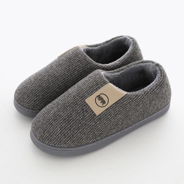 Winter Warm Shoes Woman Men Indoor Slippers Soft Plush Home Floor Slipper Anti-slip Womens Memory Foam House Slippers Indoor Lightweight Soft Cozy Home Slippers