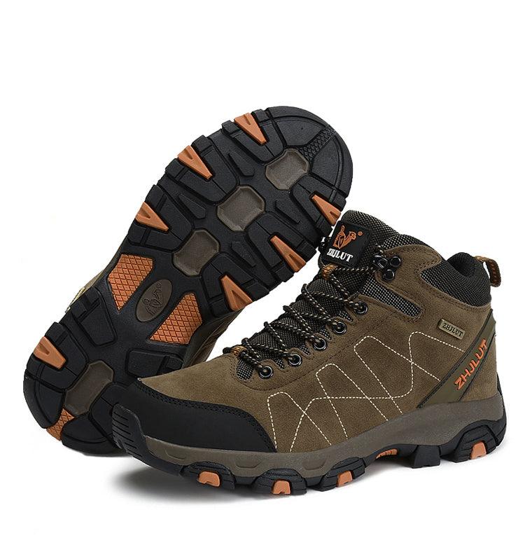 Winter Warm Sports Boots Men's Outdoor Non-Slip Hiking Shoes Men's Women's Sports Boots Hunting Outdoor Walking Lace Up Anti-Slip Ankle Booties Casual Strong Design