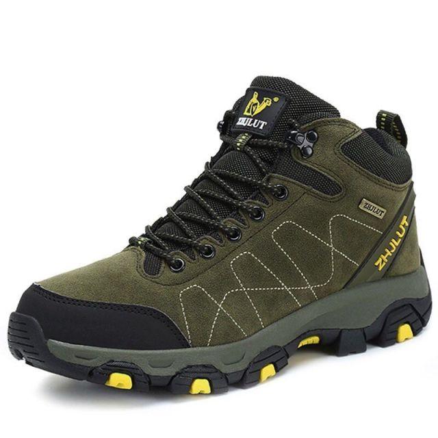 Winter Warm Sports Boots Men's Outdoor Non-Slip Hiking Shoes Men's Women's Sports Boots Hunting Outdoor Walking Lace Up Anti-Slip Ankle Booties Casual Strong Design