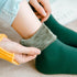 Winter Warm Thicken Thermal Socks Wool Cashmere Snow Black Skin Seamless Sock Velvet Soft Boots Floor Sleeping Socks - ALLURELATION - 500, adult socks, Best Selling Socks, breathable socks, casual socks, comfortable socks, Cute socks, Cute Winter socks, heated socks, hot selling socks, massage socks, Sleeping socks, socks, socks for winter, socks for women, unisex socks, warm socks, winter socks - Stevvex.com