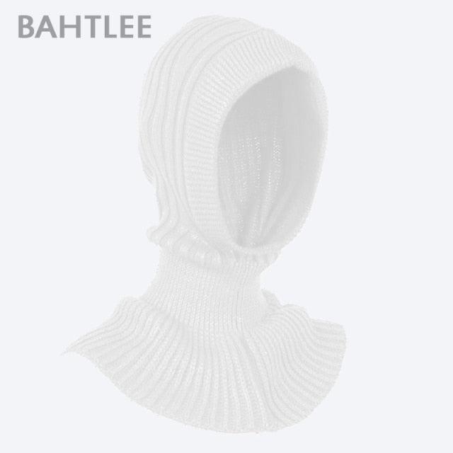 Winter Women Balaclava Wool Knitted Hat Scarf Caps Neck Warmer Hats Winter Motorcycle Mask Keep Warm Thermal Knitting Balaclava Motorbike Riding Face Mask Winter Warmed Windproof Ski Mask Cycling Hunting Fishing Tactical Airsoft Hat