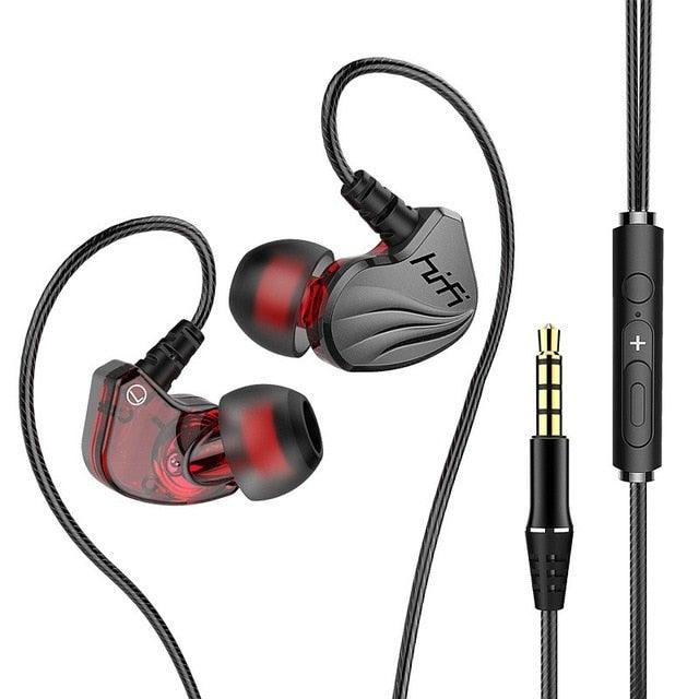 Wired Earphones In-Ear For Computer PC 3.5mm Earbuds Stereo Headset Gamer Handsfree With Mic Wired Earbuds Noise Isolating in-Ear Headphones Earphones with Mic Volume Control 3.5mm Plug for Sports Workout Compatible