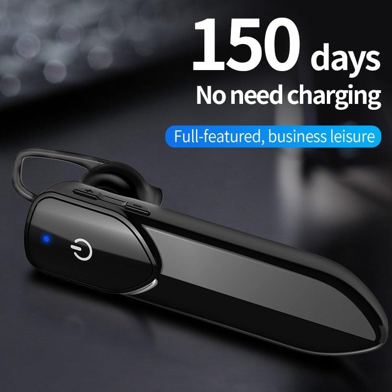 Wireless Bluetooth Headset Business Hands Free Long Standby V5.0 Earphones Waterproof Sport Earbuds With Microphone For Driving - STEVVEX Headphones - 123, earphone, headphone, headphones, headphones high quality, Headphones High Quality For Music, Headphones High Quality In Ear Mobile, headphones high quality sound, headset, Metal in-ear earphones, Mini Earbuds, Over-Ear Headphones with Mic, single headphones, Sound Sports Wireless, Sport Wireless Earphone - Stevvex.com