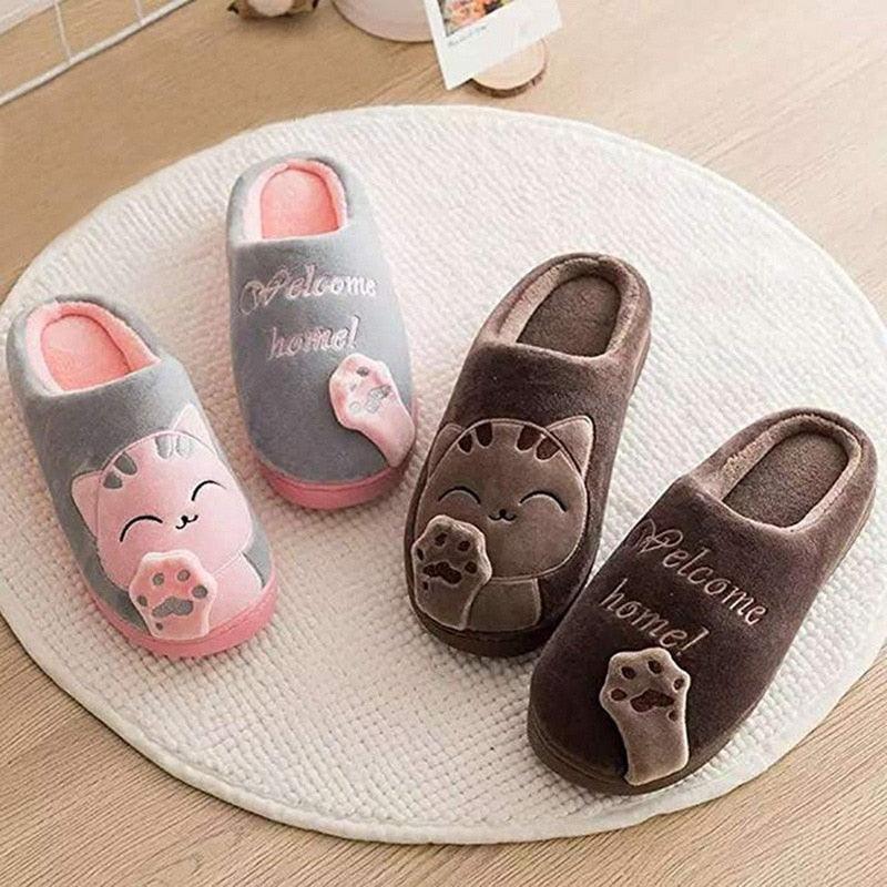 Woman Bedroom Winter Slippers Warm Home Slippers Women Shoes Indoor House Slippers Comfy House Shoes Slip On Memory Foam Bedroom Slippers Indoor Home Shoes