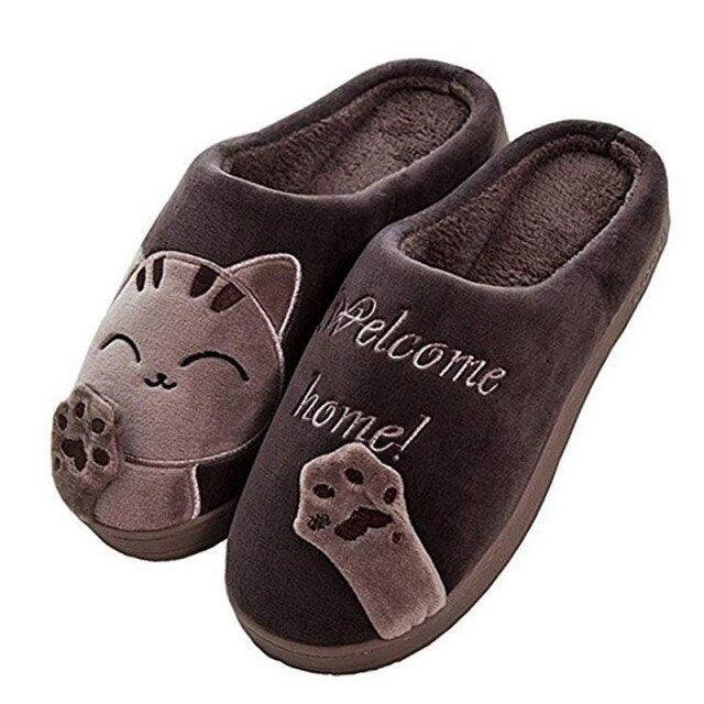 Woman Bedroom Winter Slippers Warm Home Slippers Women Shoes Indoor House Slippers Comfy House Shoes Slip On Memory Foam Bedroom Slippers Indoor Home Shoes