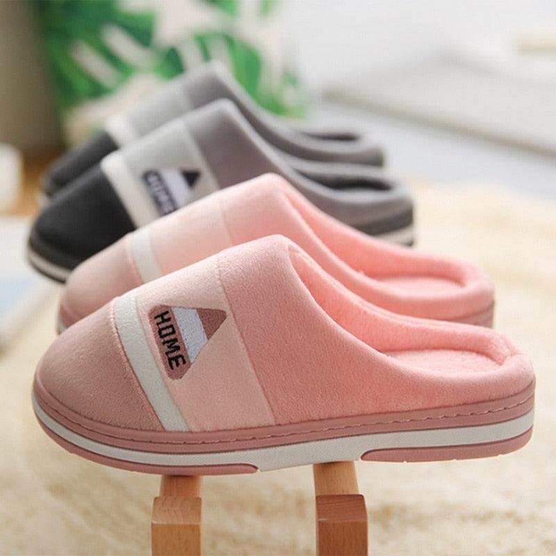 Woman Bedroom Winter Slippers Warm Home Slippers Women Shoes Indoor House Slippers Comfy House Shoes Slip On Memory Foam Bedroom Slippers Indoor Home Shoes