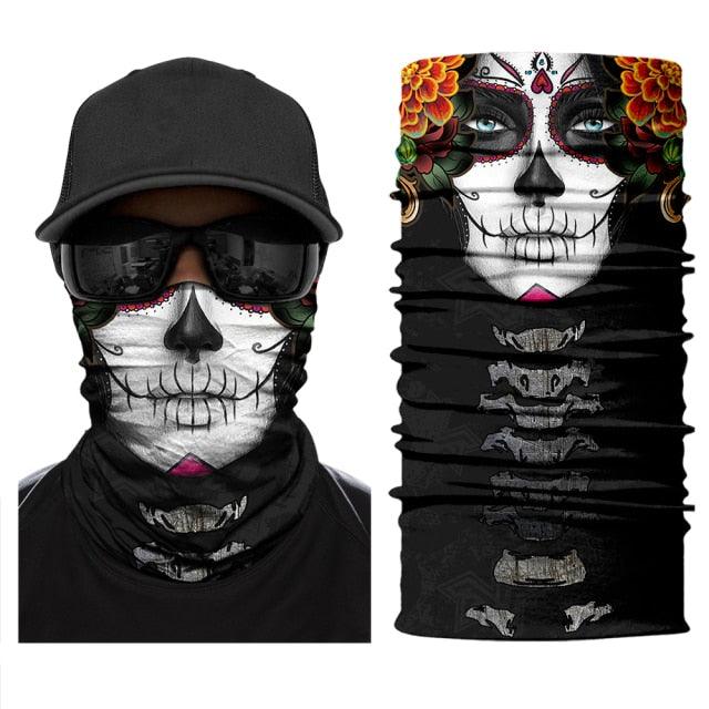 Women Balaclava Neck Gaiter Tubular Buff Bandana Scarf Headgear Bicycle Half Mask Face Cover Venom Headband Summer Men Beanie Hat Windproof Head Scarves Neck Warmer Cycling Camping Hiking Men Women Fashion Magic Scarves Turban Outdoor Headband