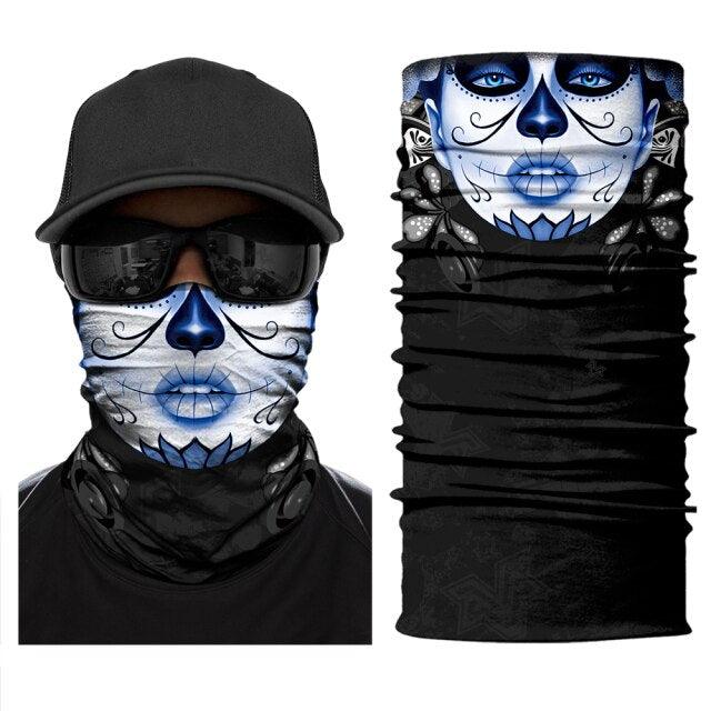 Women Balaclava Neck Gaiter Tubular Buff Bandana Scarf Headgear Bicycle Half Mask Face Cover Venom Headband Summer Men Beanie Hat Windproof Head Scarves Neck Warmer Cycling Camping Hiking Men Women Fashion Magic Scarves Turban Outdoor Headband