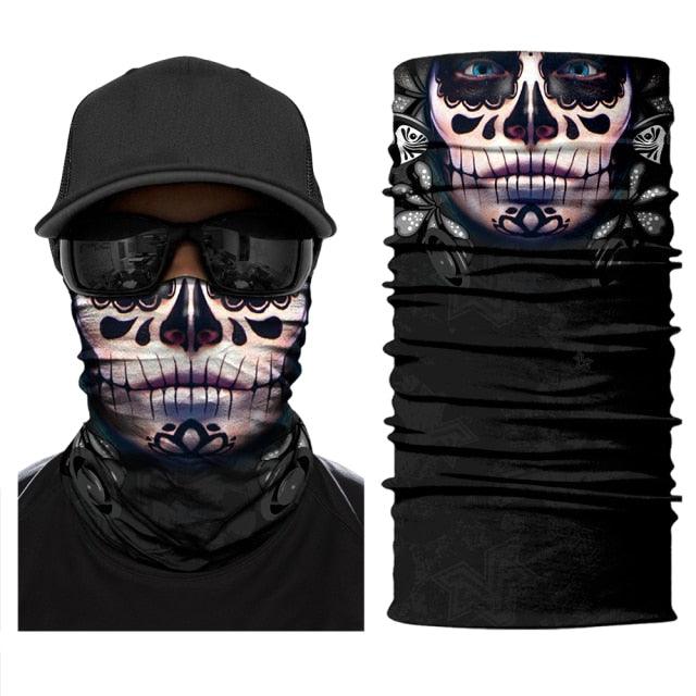 Women Balaclava Neck Gaiter Tubular Buff Bandana Scarf Headgear Bicycle Half Mask Face Cover Venom Headband Summer Men Beanie Hat Windproof Head Scarves Neck Warmer Cycling Camping Hiking Men Women Fashion Magic Scarves Turban Outdoor Headband