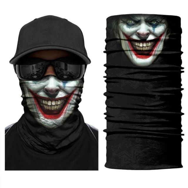 Women Balaclava Neck Gaiter Tubular Buff Bandana Scarf Headgear Bicycle Half Mask Face Cover Venom Headband Summer Men Beanie Hat Windproof Head Scarves Neck Warmer Cycling Camping Hiking Men Women Fashion Magic Scarves Turban Outdoor Headband