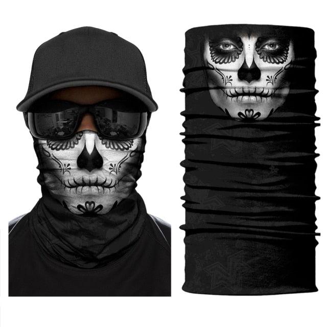 Women Balaclava Neck Gaiter Tubular Buff Bandana Scarf Headgear Bicycle Half Mask Face Cover Venom Headband Summer Men Beanie Hat Windproof Head Scarves Neck Warmer Cycling Camping Hiking Men Women Fashion Magic Scarves Turban Outdoor Headband