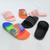 Women Beach Rubber Slippers Shoes Woman Flip Flops Rhinestone Sildes Candy Sandals Outdoor Flats Cute Sandals For Women Casual Summer Women Comfort Slip-On Sandal