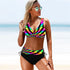 Women Bikini Plus Size Push Up Swimsuit High Waist Bikini Set Women's Push-up Halter Bandage Bikini Swimsuits Swim Bottoms Swimwear Bathing Suit Beachwear Swimming Suit