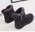 Women Boots Fashion Waterproof Snow Boots For Winter Casual Lightweight Ankle Warm Winter Boots Fur Lined Warm Ankle Boots Slip On Waterproof Shoes Comfortable Soft Design For Female