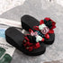 Women Bow Summer Sandals Slipper Indoor Outdoor Flip-flops Beach Shoes New Fashion Casual Flower Slipper High Heeled Bow-Knot Platform Flip Flops Beach Sandals Fashion Summer Slippers