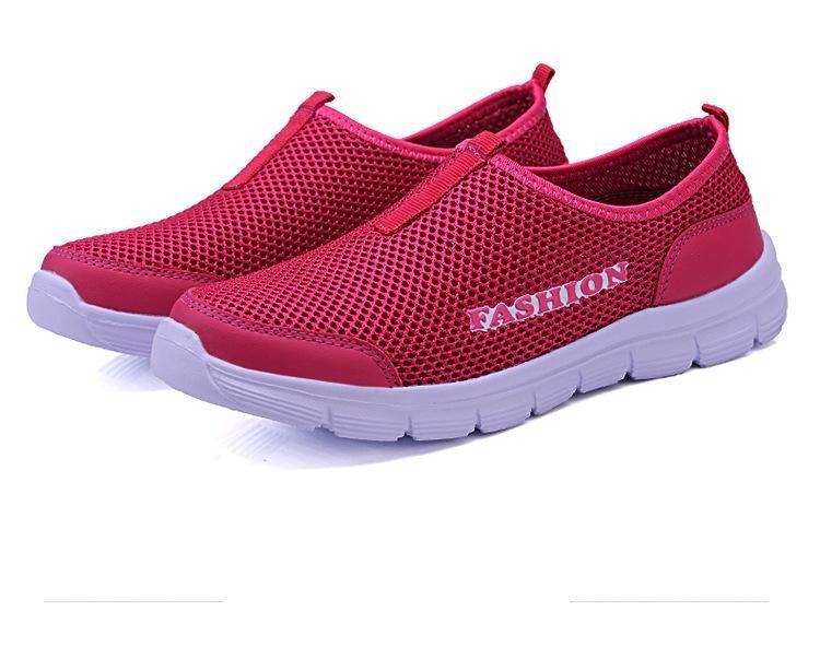 Women Breathable Mesh Casual Mens Shoes Summer Sneakers Footwear Running Shoes Men's Slip-on Ultra Lightweight Breathable Walking Shoes Non Slip Athletic Fashion Espadrilles