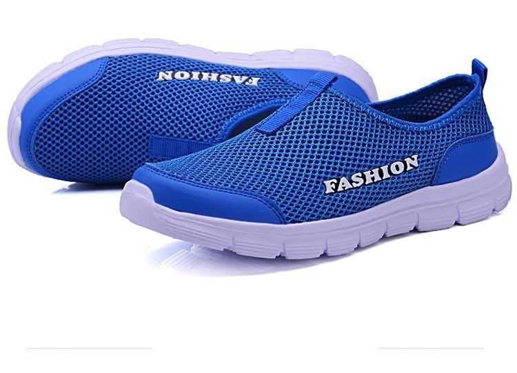 Women Breathable Mesh Casual Mens Shoes Summer Sneakers Footwear Running Shoes Men's Slip-on Ultra Lightweight Breathable Walking Shoes Non Slip Athletic Fashion Espadrilles