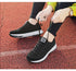 Women Casual Fashion Breathable Walking Mesh Lace Up Flat Sneakers Running Summer Sports Sneakers Fashion Casual Shoe Breathable Mesh Design