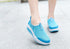 Women Casual Sneakers Sport Fashion Height Increasing Woman Breathable Air Mesh Sneakers Platform Tennis Walking Sneakers Comfortable Lightweight Casual Fitness Shoes