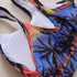 Women Crop Top Swimsuit High Waist Shorts Floral Bikini Beach Swimwear Beachwear New  Women's Halter High Waist Bikini Two Piece Swimsuits Matching Soft Bathing Suits