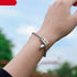 Women Cute Heart Magnet Couple Bracelet Charm Jewelry Stainless Steel Chain Bracelets Magnetic Bracelets For Couples Matching Bracelets Promise Bracelet Stainless Steel Chain For Women Men